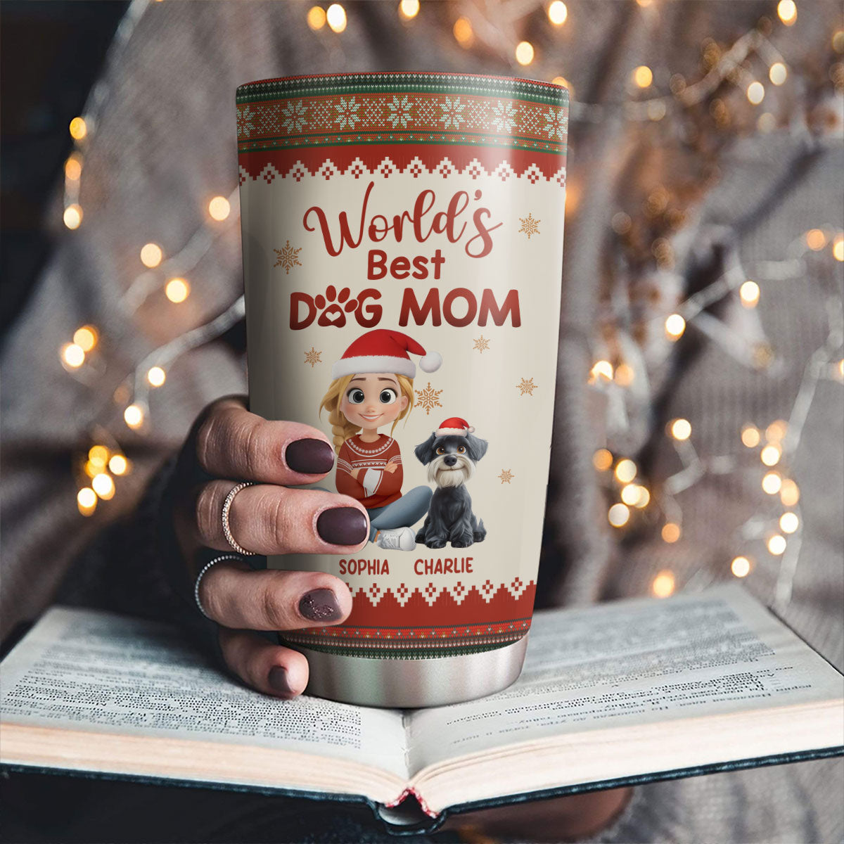 Custom Christmas Birthday Gifts For Dog Mom, Dog Lovers • No Others Than You - Personalized Tumbler