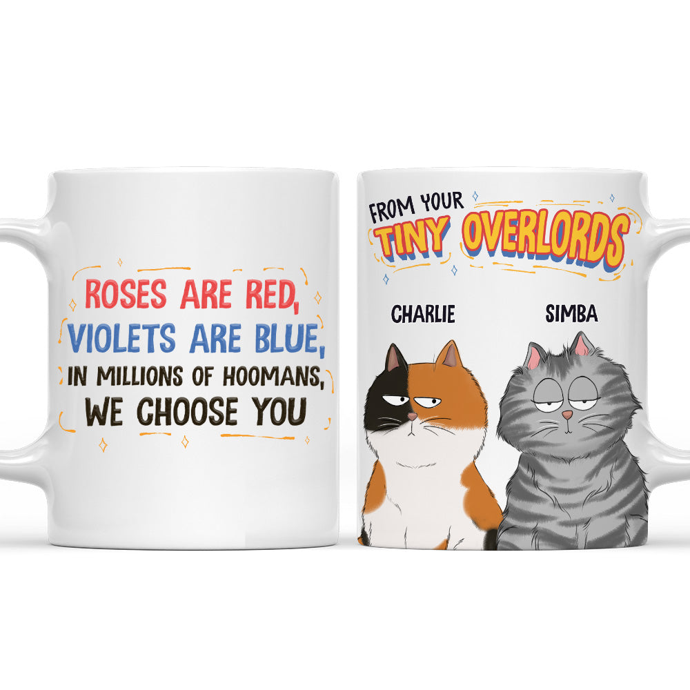 Custom Christmas Birthday Gifts For Cat Lovers • In Millions Of Hoomans - Personalized Coffee Mug