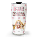 Custom Christmas Birthday Gifts For Pet Mom, Pet Lovers • Cherry On Top Of Us - Personalized 3D Inflated Effect Tumbler