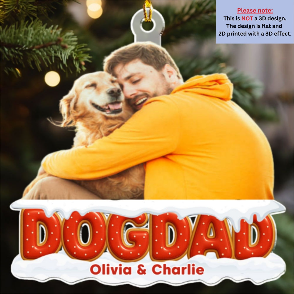 Our Unbroken Bond Photo - Personalized 3D Effect Acrylic Ornament