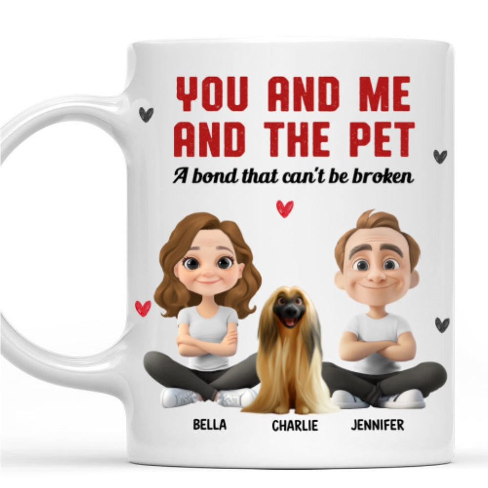 Custom Christmas Birthday Gifts For Pet Lovers • You Me And Us - Personalized Coffee Mug