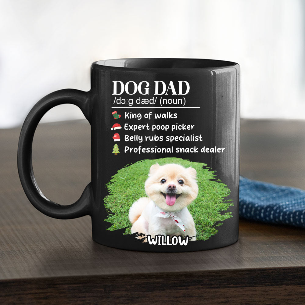 Custom Photo Christmas Birthday Gifts For Dog Lovers • My King And Queen Photo - Personalized Coffee Mug