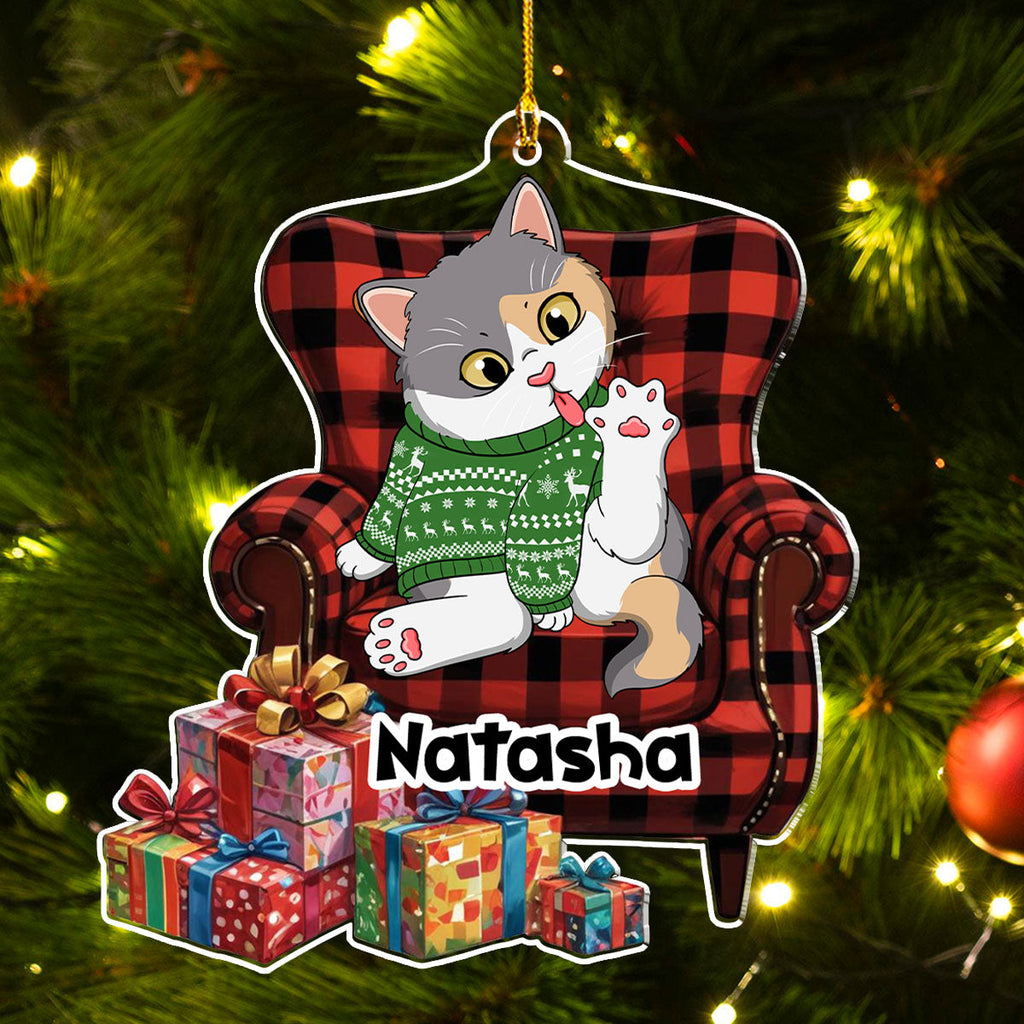 Whisker Wonderland - Personalized Acrylic Ornament
