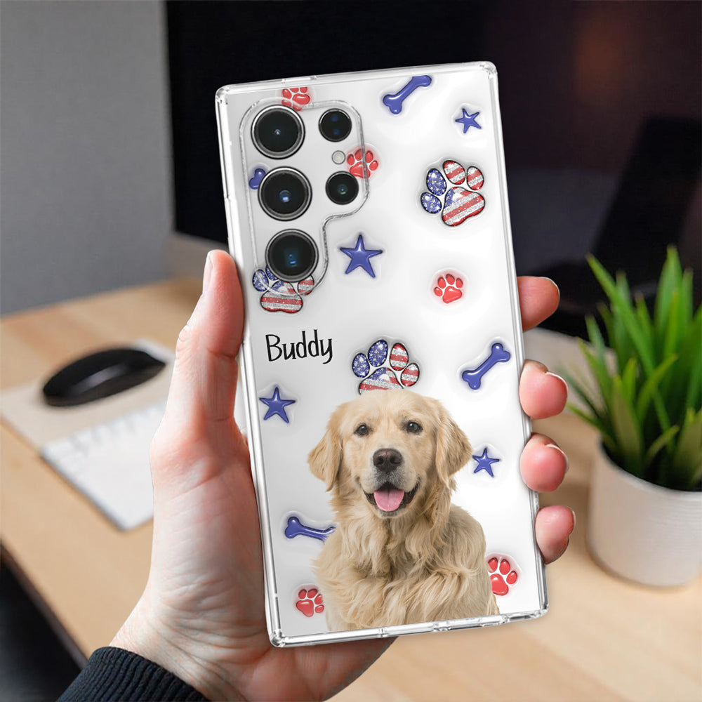 Independent Dogs Photo - Personalized 3D Inflated Effect Phone Case