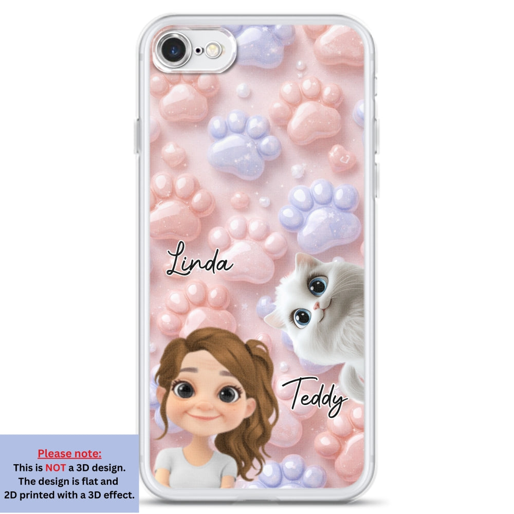 Candy Paws Ver Cat - Personalized Phone Case