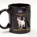 Custom Christmas Birthday Gifts For Dog Lovers • Keet That Shit Up Dog Parent - Personalized Coffee Mug
