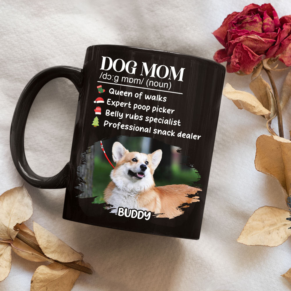 Custom Photo Christmas Birthday Gifts For Dog Lovers • My King And Queen Photo - Personalized Coffee Mug