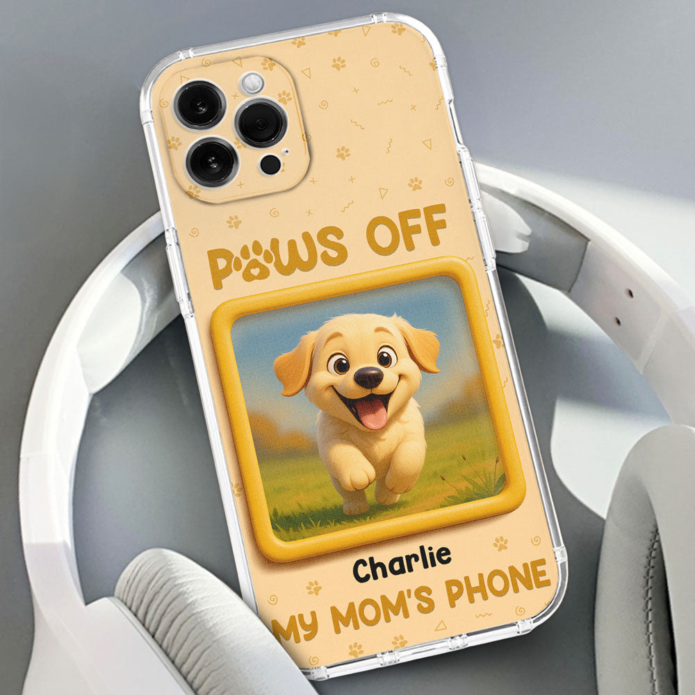 Only Touched By Mom - Personalized Phone Case