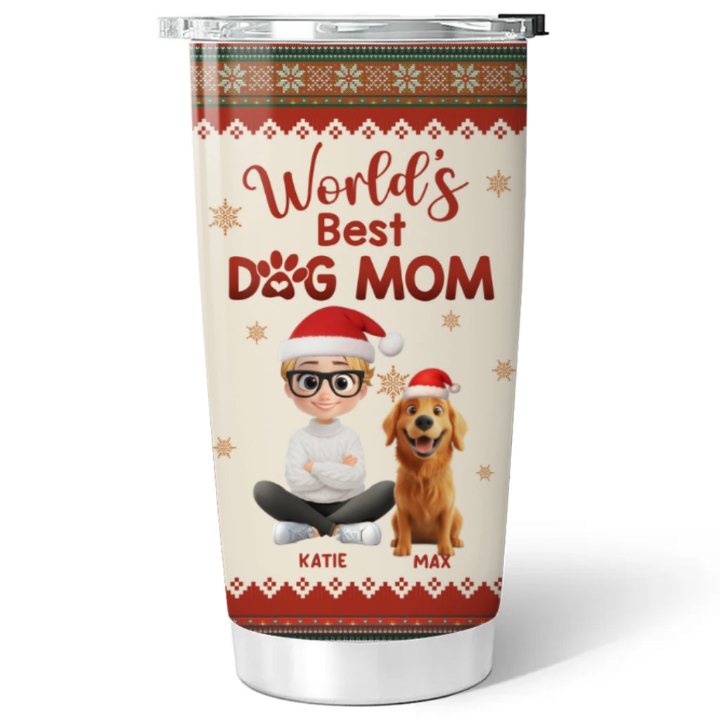 Custom Christmas Birthday Gifts For Dog Mom, Dog Lovers • No Others Than You - Personalized Tumbler