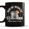 Custom Christmas Birthday Gifts For Pet Lovers • Handsome Spoiled Rotten Pet - Personalized Coffee Mug