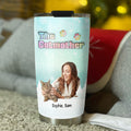 Cat Mother Cartoon Photo - Personalized 3D Inflated Effect Tumbler