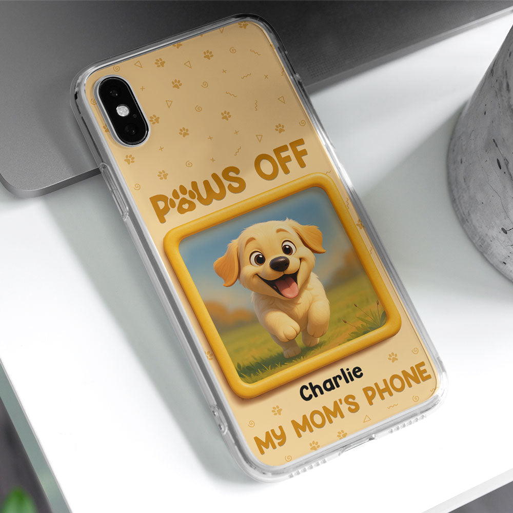 Only Touched By Mom - Personalized Phone Case