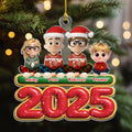 We And Our Kids Best Family - Personalized Acrylic Ornament