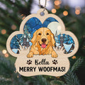 Holiday Cheer - Personalized Suncatcher Ornament