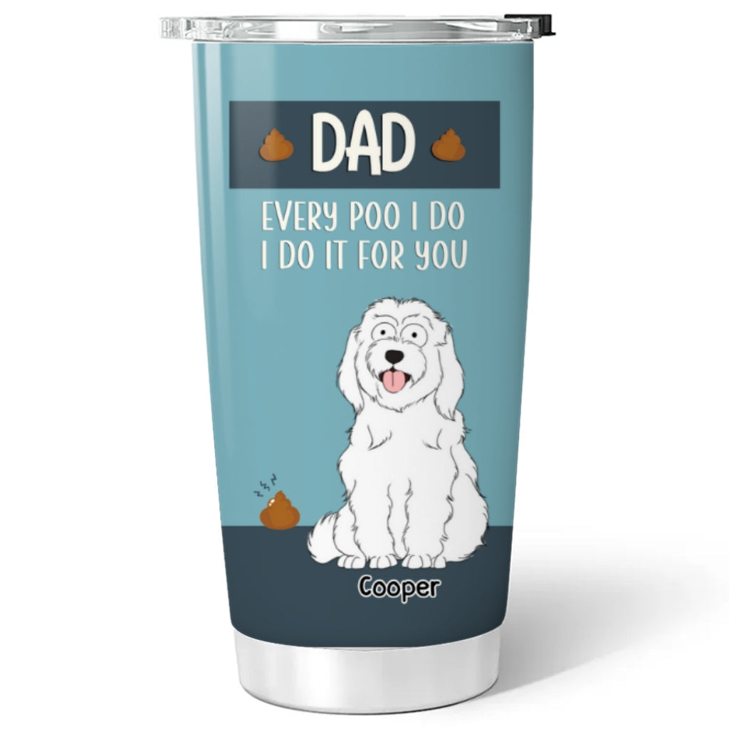 Custom Mother's day Birthday Gifts For Pet Mom, Pet Lovers • For You Dad Mom - Personalized Tumbler