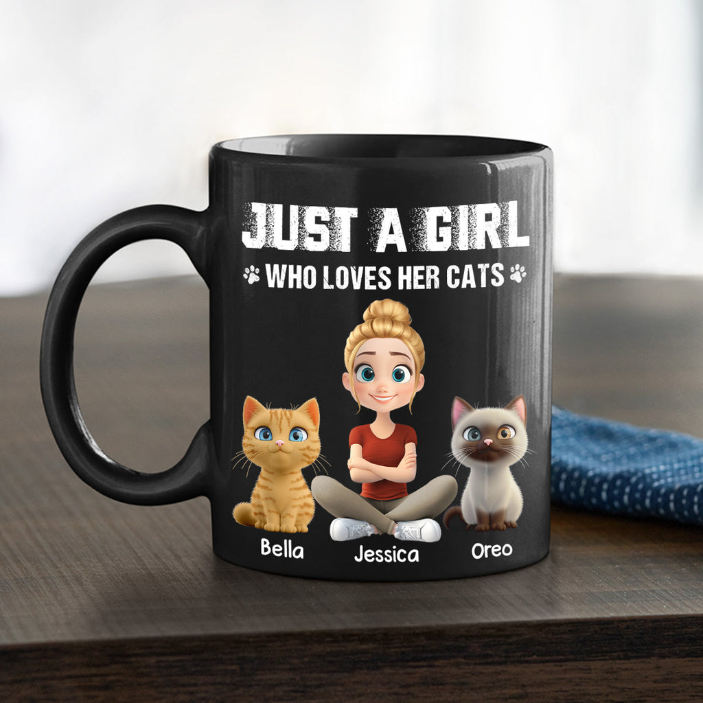Custom Christmas Birthday Gifts For Cat Lovers • Me And My Cat Together - Personalized Coffee Mug