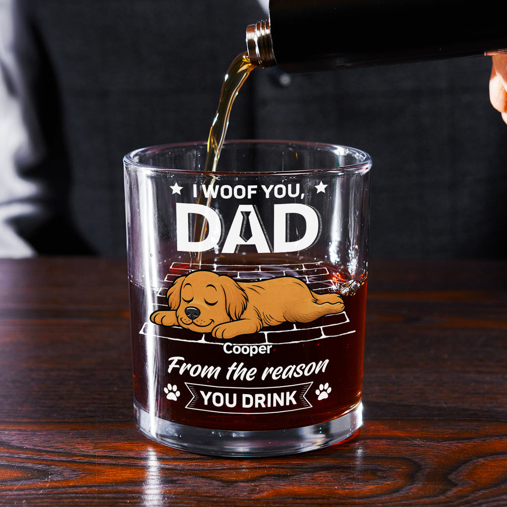 I Know The Reason Why - Personalized Whiskey Glass