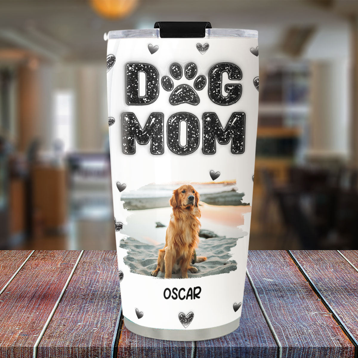 Adore You Photo - Personalized 3D Inflated Effect Tumbler