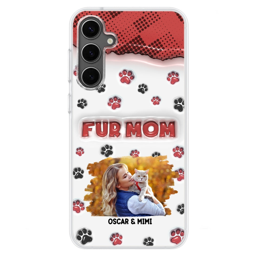 Fur Mom Version Photo - Personalized 3D Inflated Effect Phone Case