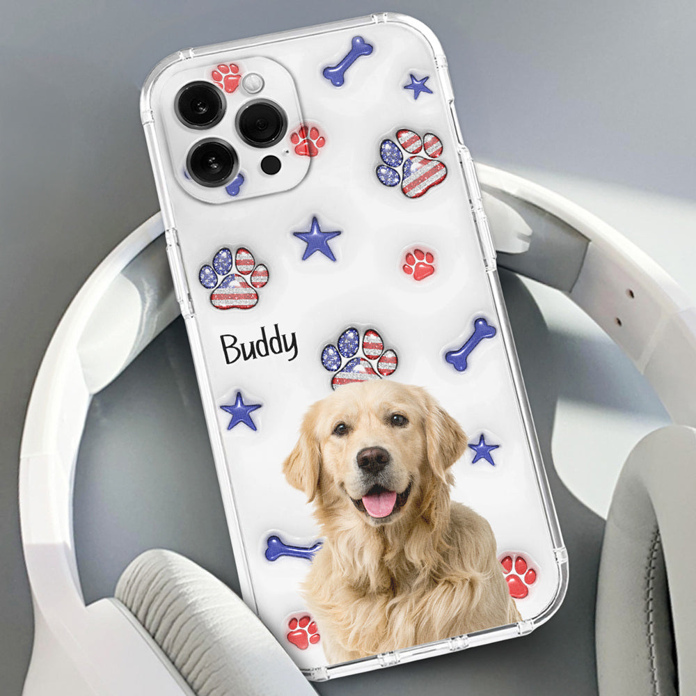 Independent Dogs Photo - Personalized 3D Inflated Effect Phone Case