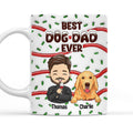 Custom Christmas Birthday Gifts For Dog Lovers • Best Dog Mom Dad Cake - Personalized 3D Inflated Effect Mug