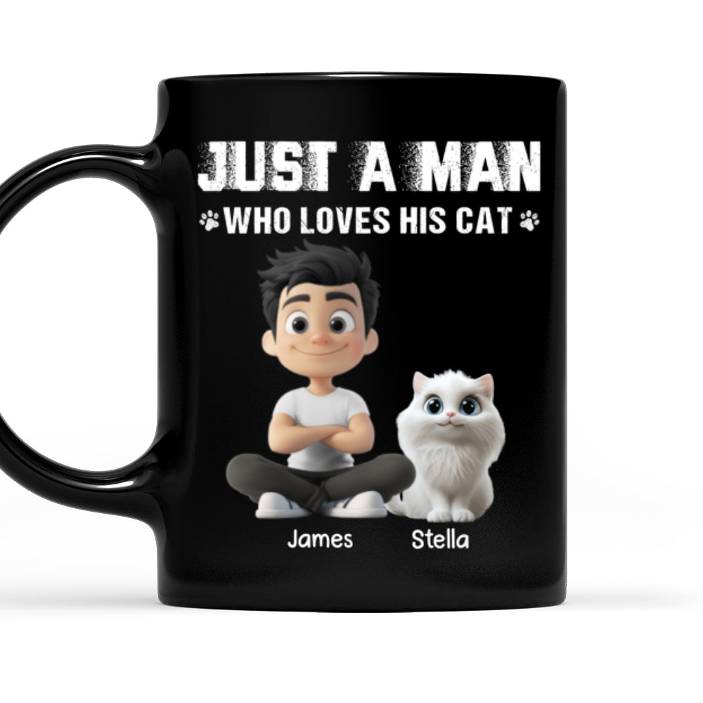 Custom Christmas Birthday Gifts For Cat Lovers • Me And My Cat Together - Personalized Coffee Mug