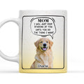 Custom Photo Mother's day Birthday Gifts For Dog Mom, Dog Lovers • Mom Dad Do The Thing I Want Photo - Personalized Coffee Mug