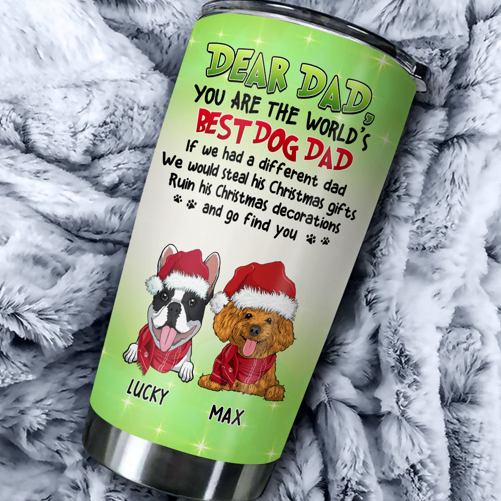 Custom Mother's day Birthday Gifts For Pet Mom, Pet Lovers • Steal Christmas Gift - Personalized Tumbler