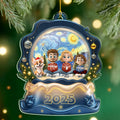 Custom Christmas Decor Home Birthday Gifts For Dog Lovers • The Forever Together Family - Personalized Acrylic Ornament