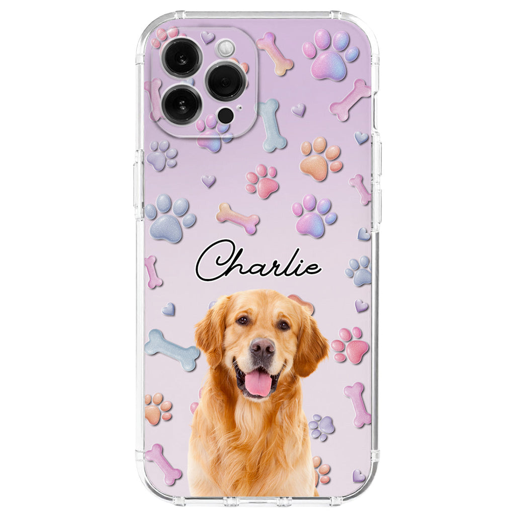 Lovely Dog Photo- Personalized 3D Effect Phone Case