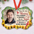 Loved Beyond Words - Personalized Aluminum Ornament