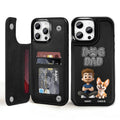 The Dog Dad - Personalized Leather Phone Case