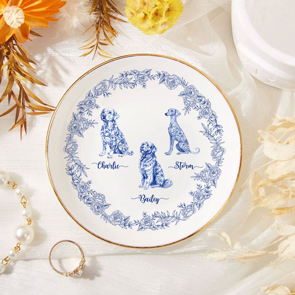 My Lovely Dog - Personalized Jewelry Dish