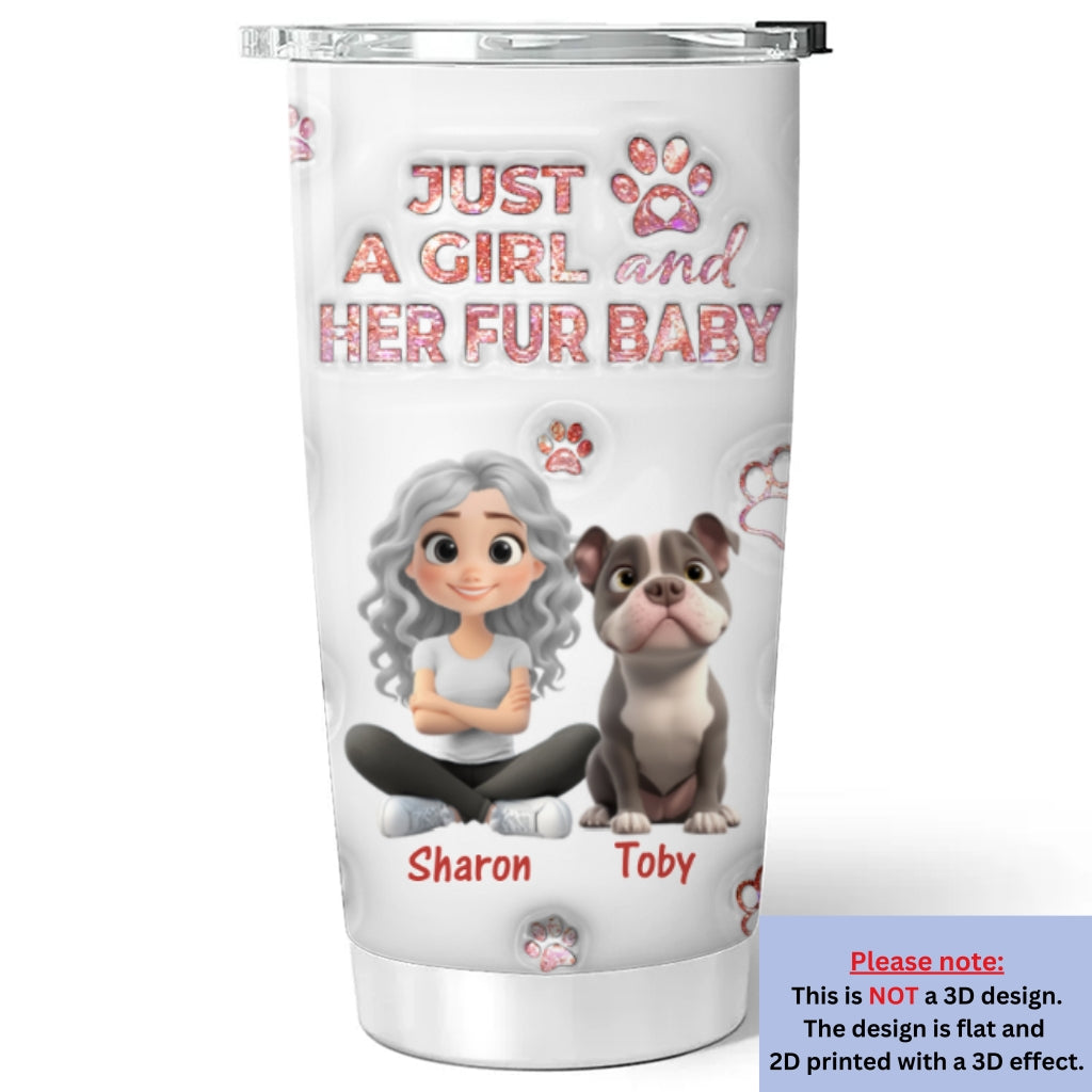 Custom Christmas Birthday Gifts For Pet Mom, Pet Lovers • You All Are The Miracle - Personalized 3D Inflated Effect Tumbler