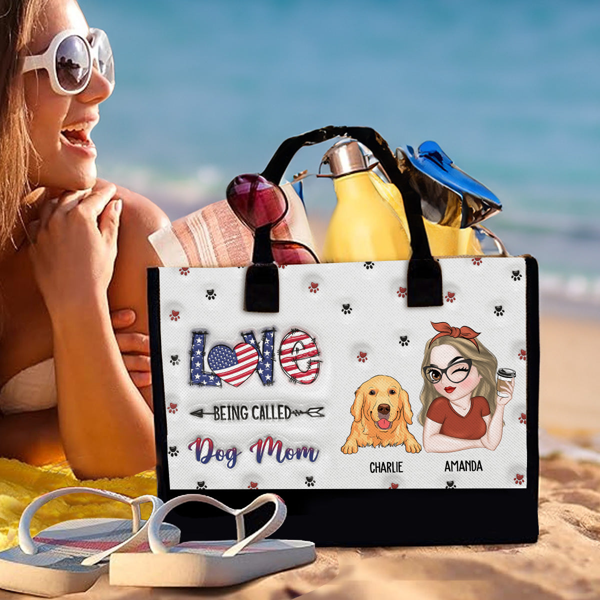 Being Called - Personalized 3D Inflated Effect Canvas Tote Bag