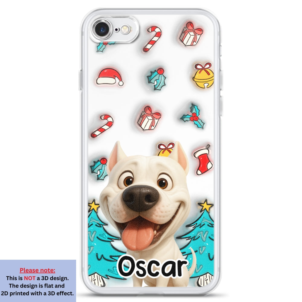 Santa Is Coming For Us - Personalized 3D Inflated Effect Phone Case