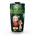 Custom Christmas Birthday Gifts For Dog Mom, Dog Lovers • The Pearl Of My Eyes - Personalized 3D Effect Tumbler