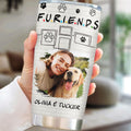 Custom Christmas Birthday Gifts For Dog Mom, Dog Lovers • Your Friend Photo - Personalized Tumbler