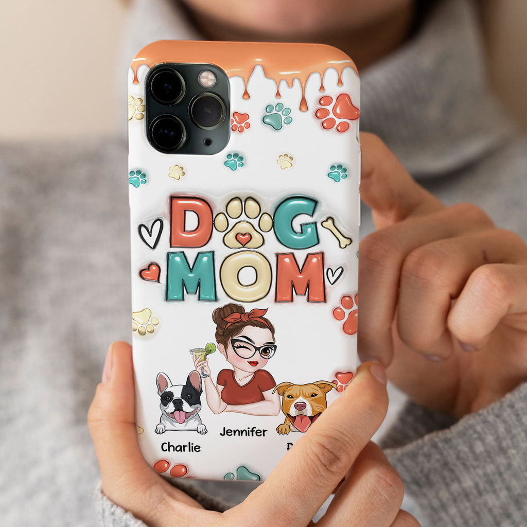 My Lovely Dog - Personalized 3D Inflated Effect Phone Case