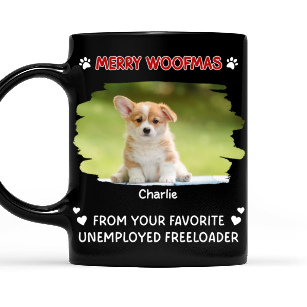 Custom Photo Christmas Birthday Gifts For Dog Lovers • Your Lovely Son Photo - Personalized Coffee Mug