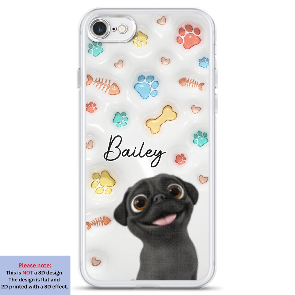 Cute Pet Baby - Personalized 3D Inflated Effect Phone Case