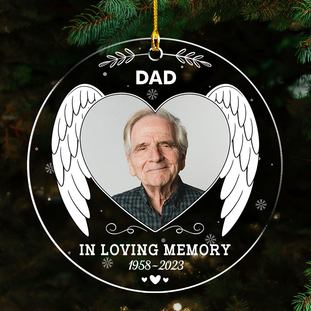 In Loving Memory - Personalized Acrylic Ornament