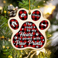The Road To My Heart - Personalized 1-layered Wood Ornament