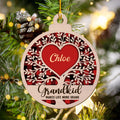 Grandkids Make Life More Grand - Personalized 1-layered Wood Ornament