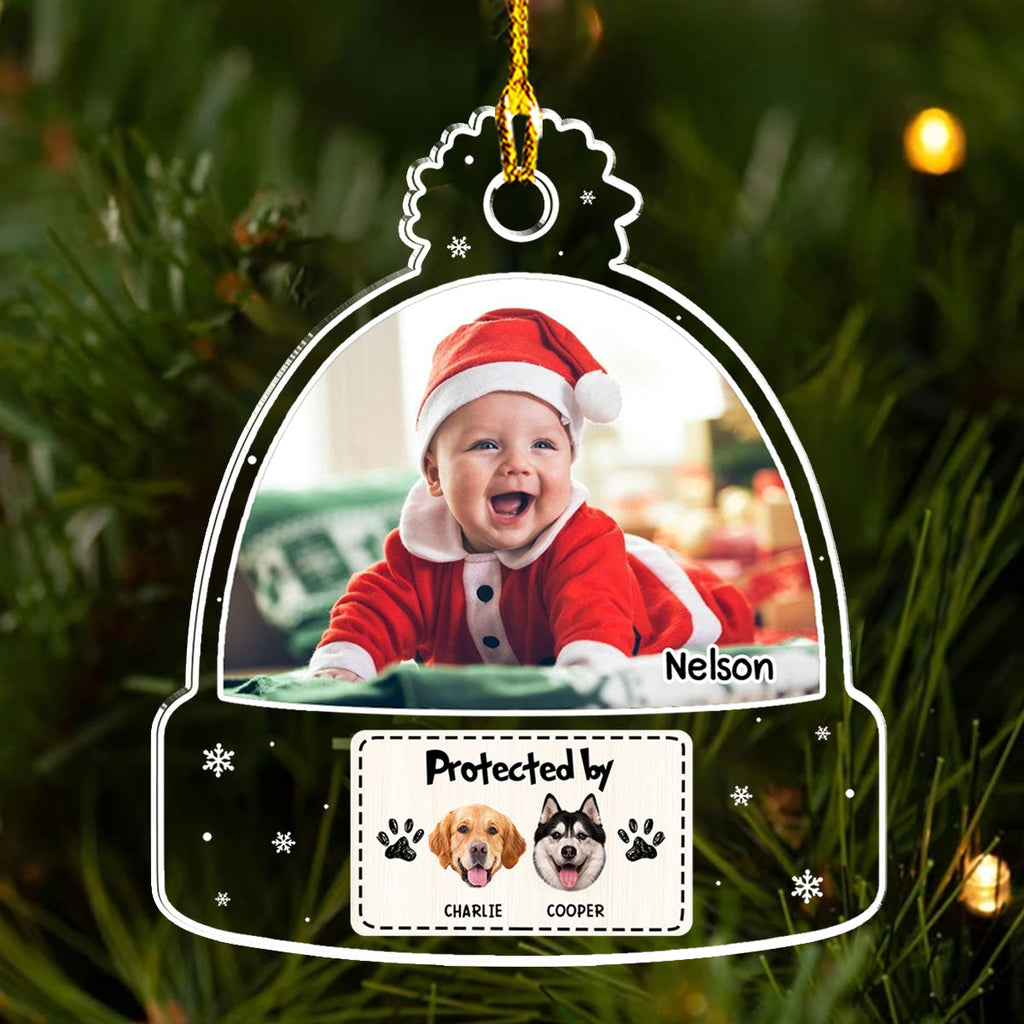 Photo Protected By - Personalized Acrylic Ornament