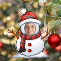 Lovely Snowman - Personalized Acrylic Ornament