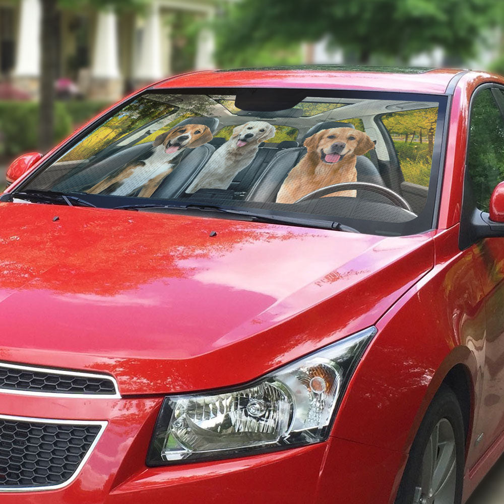 Pet Photo - Personalized Car Sunshade
