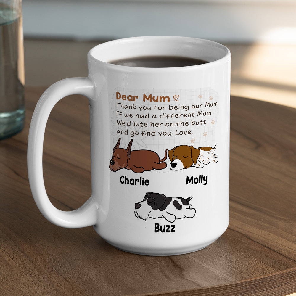 Custom Photo Christmas Birthday Gifts For Dog Lovers • Go Find You - Personalized Coffee Mug