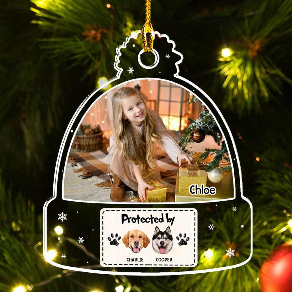 Photo Protected By - Personalized Acrylic Ornament
