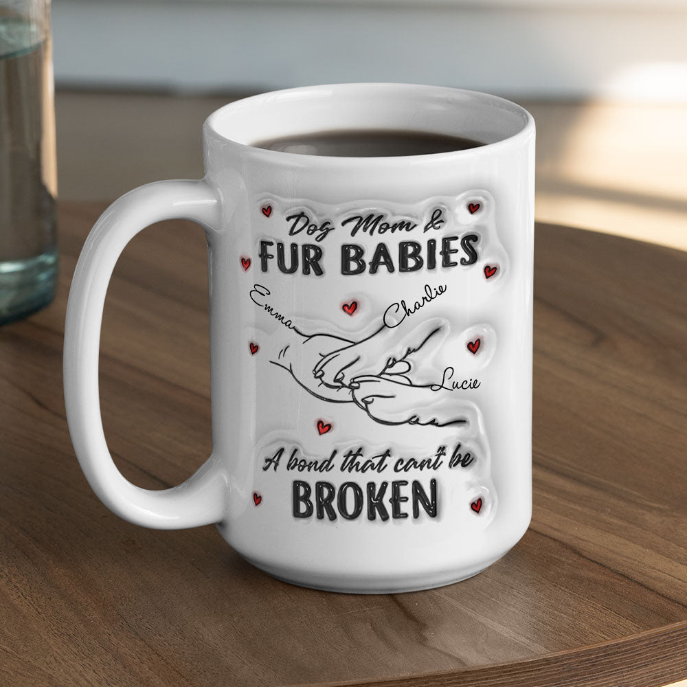 Dog Mom Fur Baby - Personalized Coffee Mug